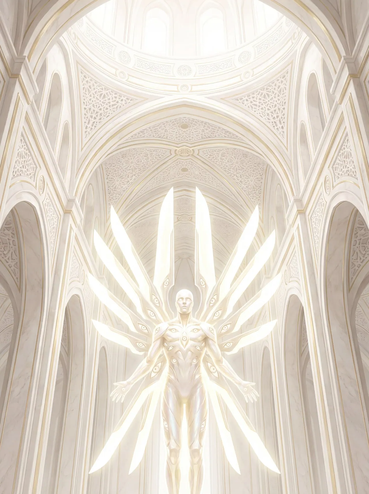 The Luminous Choir — the north · beings of light