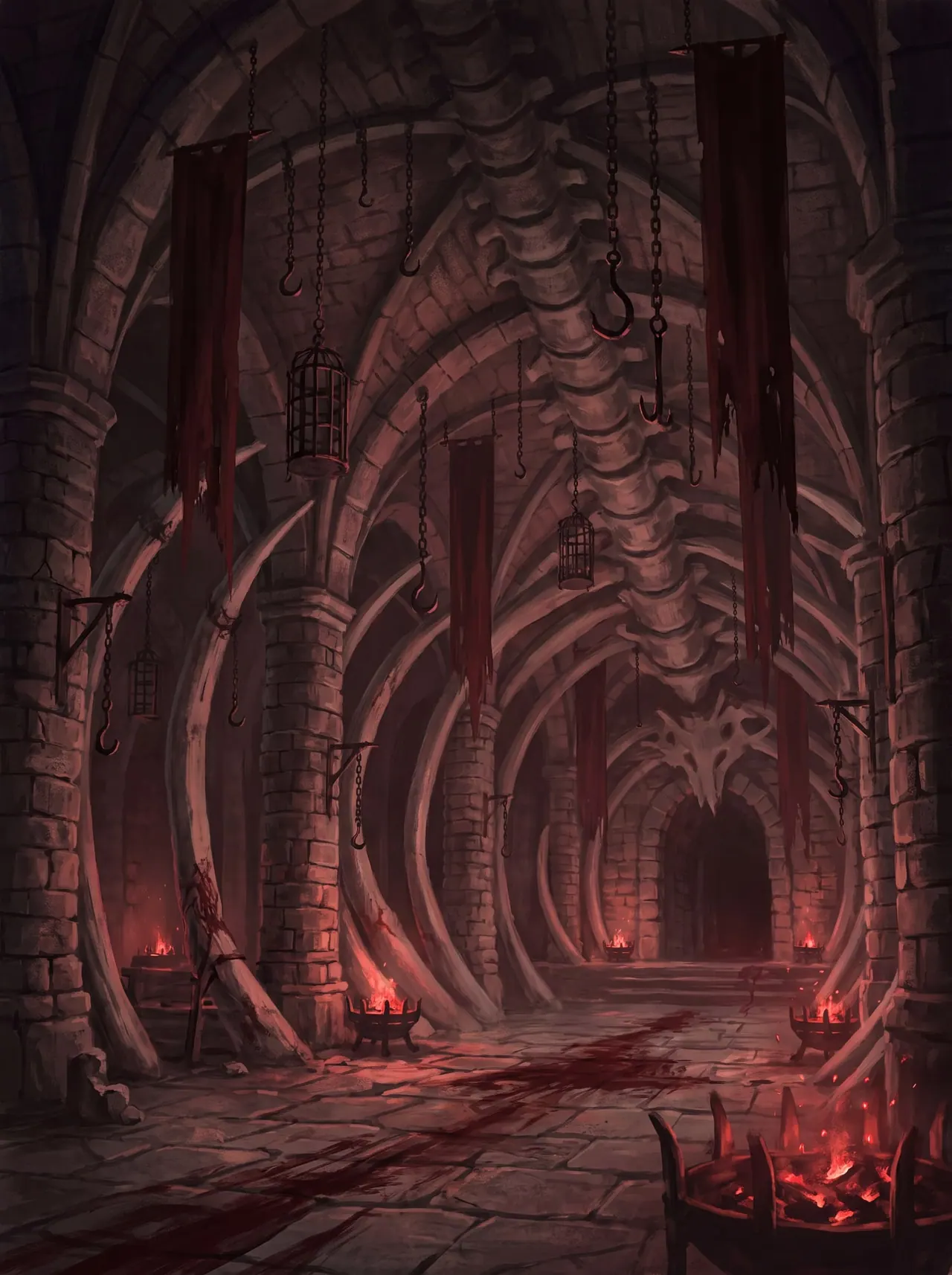 The Crimson Pact — the south · what came through