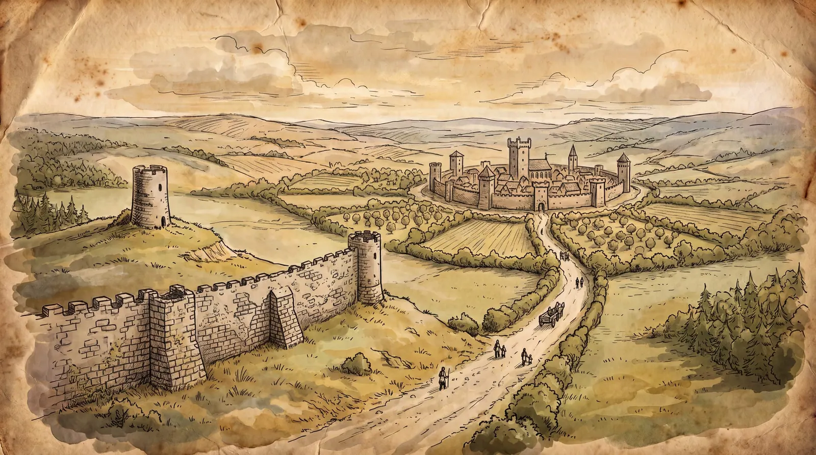 The Iron Frontier — the west · the human kingdoms
