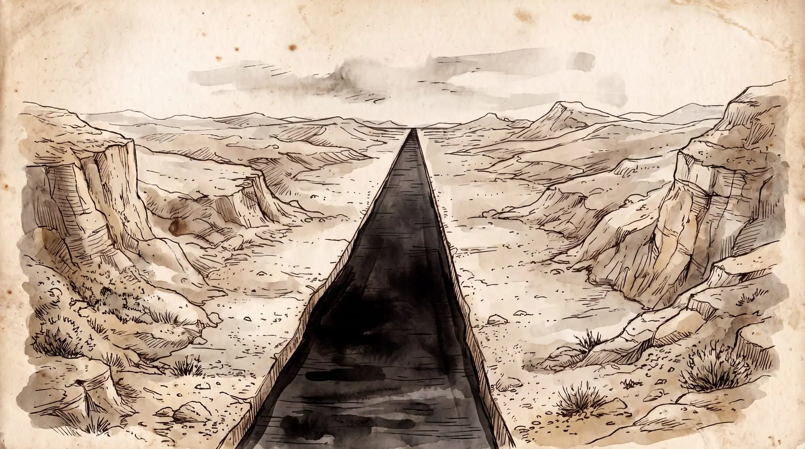 The Wound — a river that does not bend
